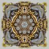 Shoreline Symmetry Seaweed Square